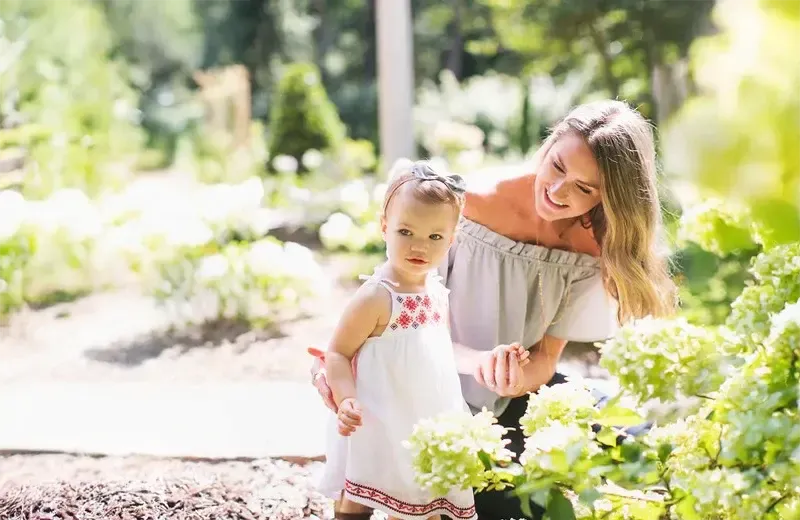 mother and daughter